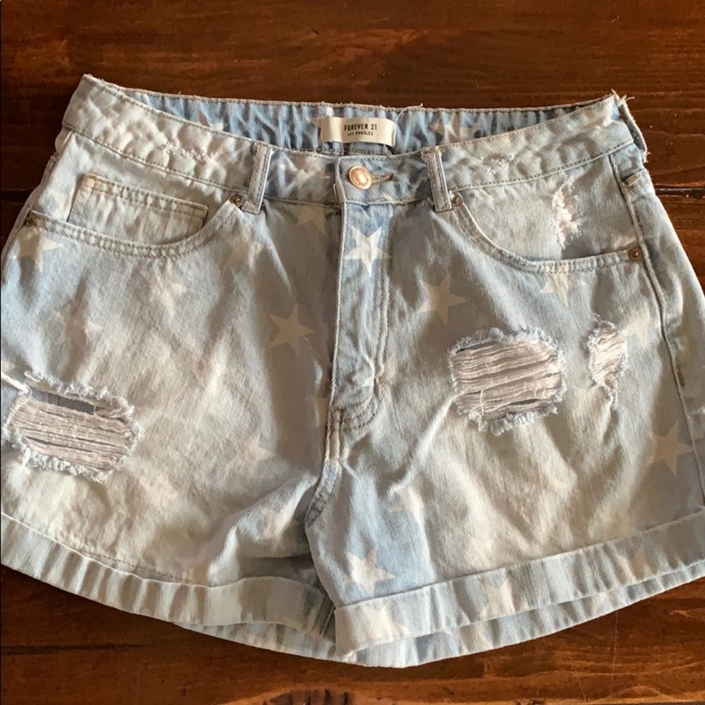 Forever 21 star shorts